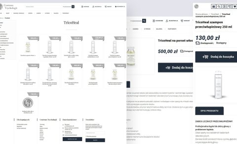 Sklep internetowy Trycholog